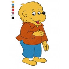 The Berenstain Bears 05 Embroidery Design